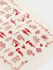 Алый голографические 3d-наклейки для ногтей, самоклеящиеся