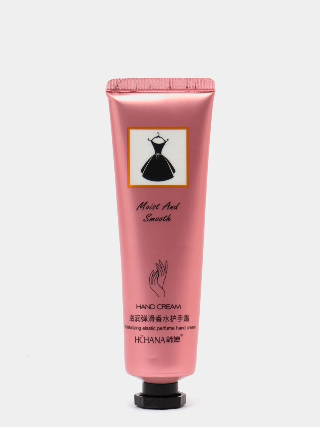 Розовый крем для рук Moist and smooth
