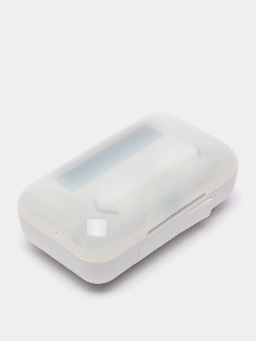 Белый беспроводные наушники TWS F9-5C с повербанком (PowerBank)