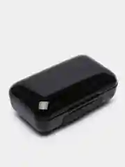 Белый беспроводные наушники TWS F9-5C с повербанком (PowerBank)