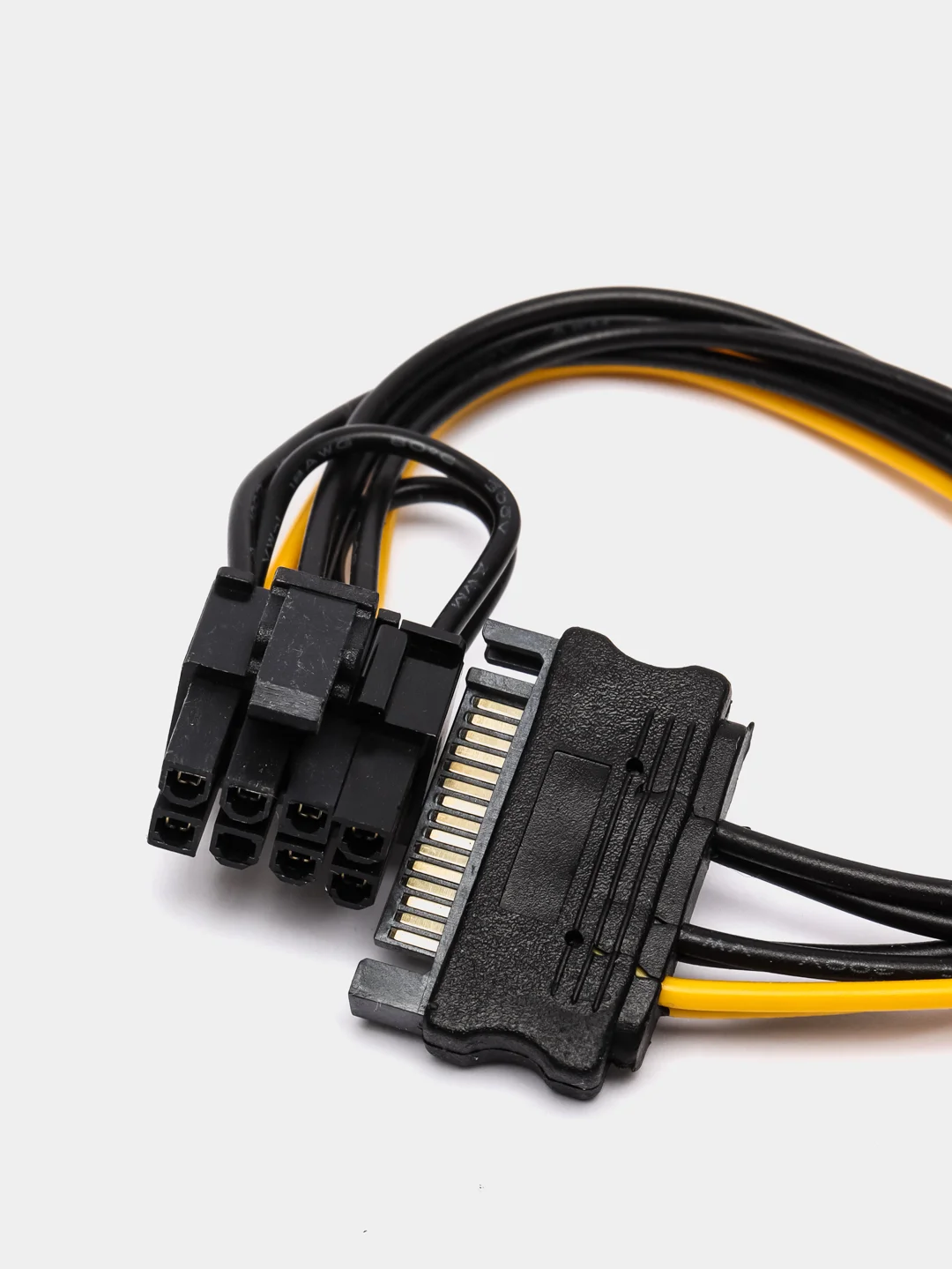 Переходник для видеокарты с sata на 6+2 pin (8 pin) / Кабель питания видеокарты