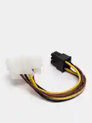 Переходник для видеокарты с 2 molex 4 pin на 6 pin / Кабель питания видеокарты