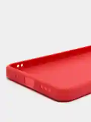 Красный чехол силиконовый с акварельным принтом и защитой камеры для Xiaomi Poco M3 Pro (редми)