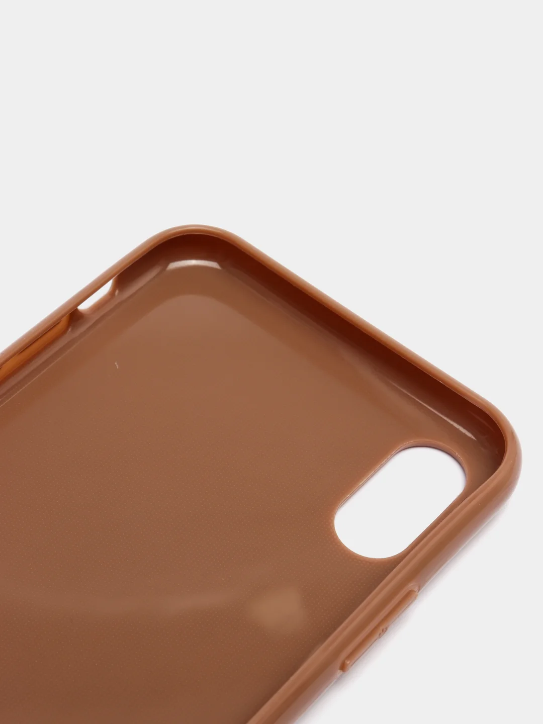 Коричневый чехол для iPhone 6 / 6s, 6 / 6s Plus, 7 / 8, 7 / 8 Plus, X / XS, XS MAX, XR, 11, 11 Pro, 11 Pro Max, 8 цветов, силиконовый, ребристый