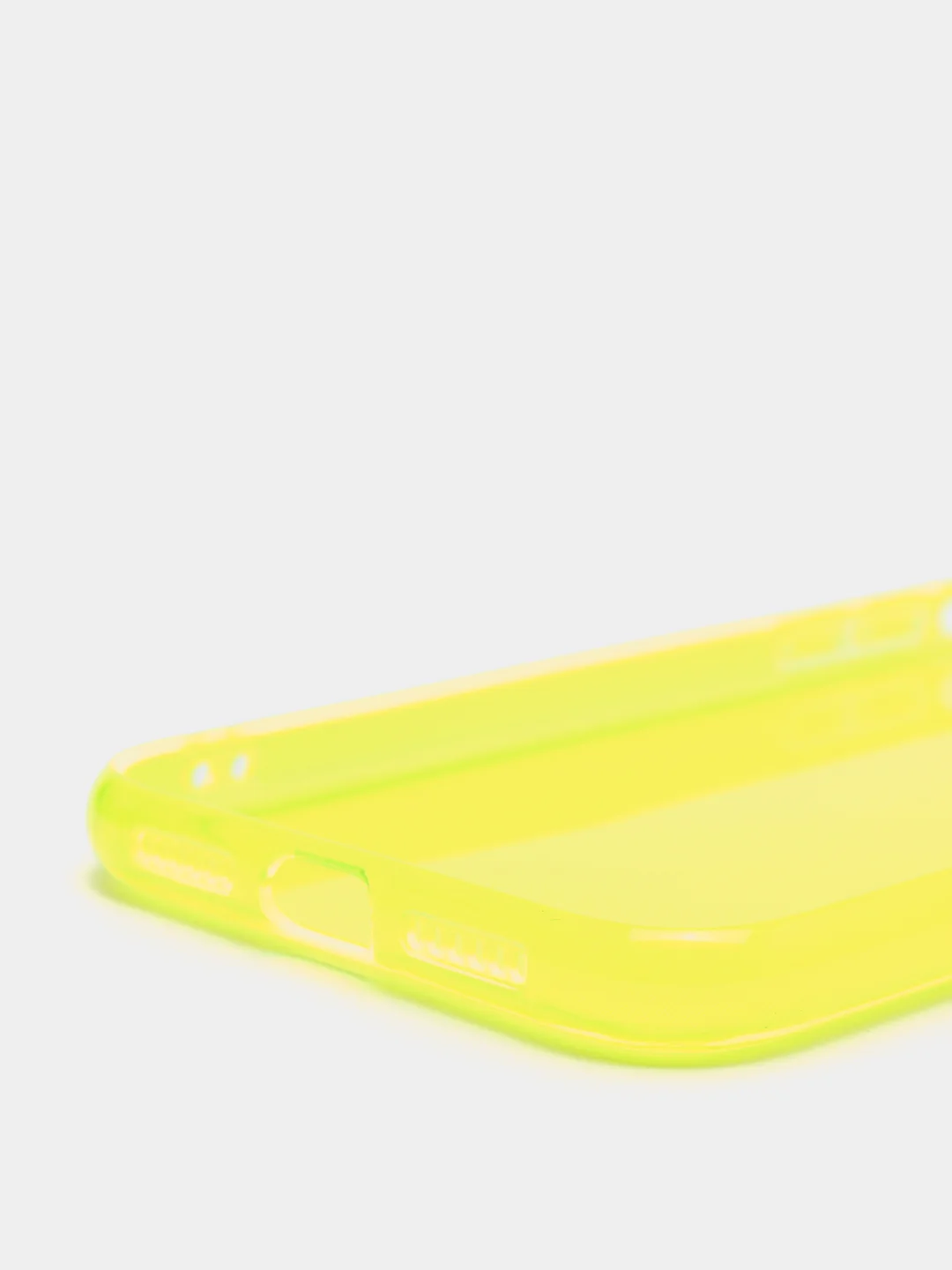 Желтый силиконовый чехол для iPhone 11, iPhone 12