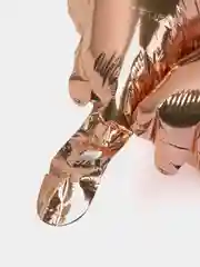 Цифра "0", красное золото, 40/102 см, 1 штука