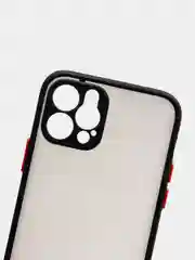 Черный чехол на iPhone 13, 12, 11, 8, 7, XR, X, XS, pro, mini, max, plus, SE