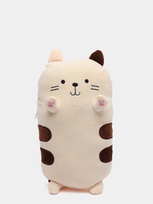 Мягкая игрушка Кот подушка 40 см / игрушка-подушка / котик