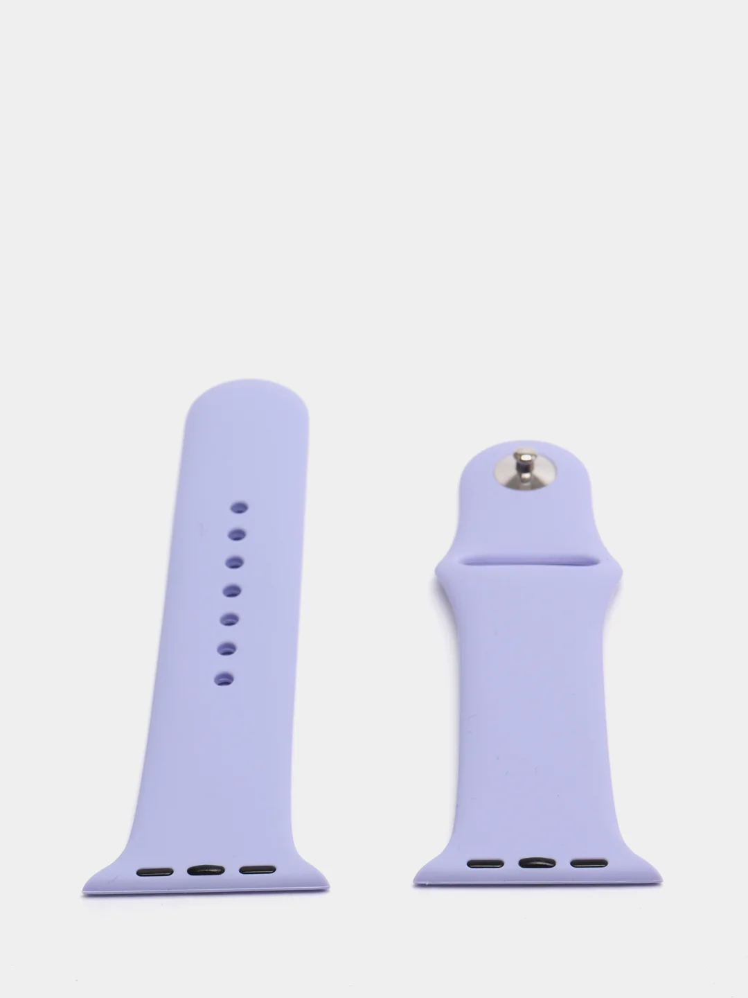 Лавандовый силиконовый ремешок для Apple Watch 38, 42, 40, 44