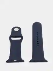 Темно-синий силиконовый ремешок для Apple Watch 38, 42, 40, 44