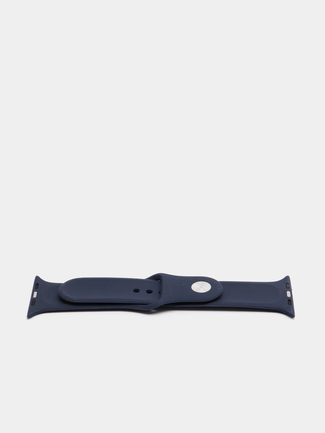 Темно-синий силиконовый ремешок для Apple Watch 38, 42, 40, 44