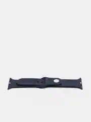Темно-синий силиконовый ремешок для Apple Watch 38, 42, 40, 44