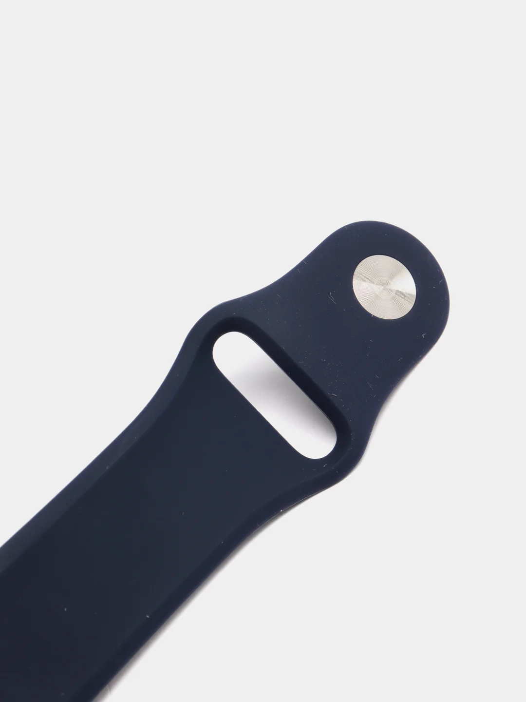 Темно-синий силиконовый ремешок для Apple Watch 38, 42, 40, 44