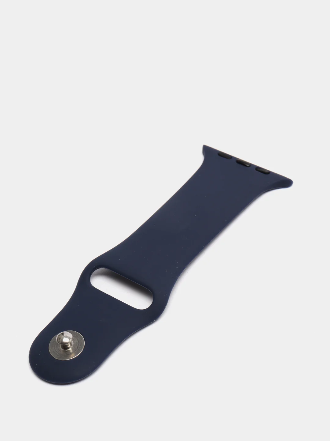 Темно-синий силиконовый ремешок для Apple Watch 38, 42, 40, 44