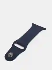 Темно-синий силиконовый ремешок для Apple Watch 38, 42, 40, 44