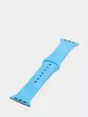 Голубой силиконовый ремешок для Apple Watch 38, 42, 40, 44