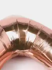 Шар цифра "7", красное золото, 40 х 102 см, 1 штука