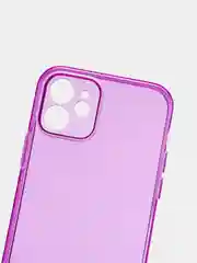 Фиолетовый силиконовый чехол для iPhone 11, iPhone 12