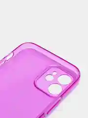 Фиолетовый силиконовый чехол для iPhone 11, iPhone 12