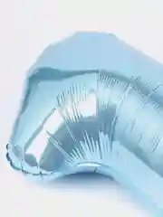 Шар" Цифра 1", цвет тиффани, 102 см, 1 штука
