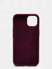 Тёмно-бордовый чехол Silicone Case для iPhone 13 с закрытым низом