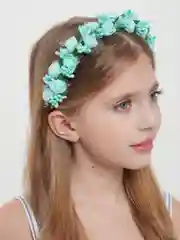Мятный ободок для волос
