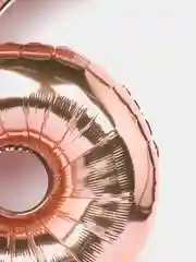 Шар "Цифра 6", цвет красное золото, 102 см, 1 штука