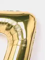 Цифра "7", золото, 40/102 см, 1 штука
