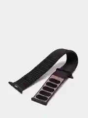 Угольный нейлоновый ремешок на липучке для Apple Watch