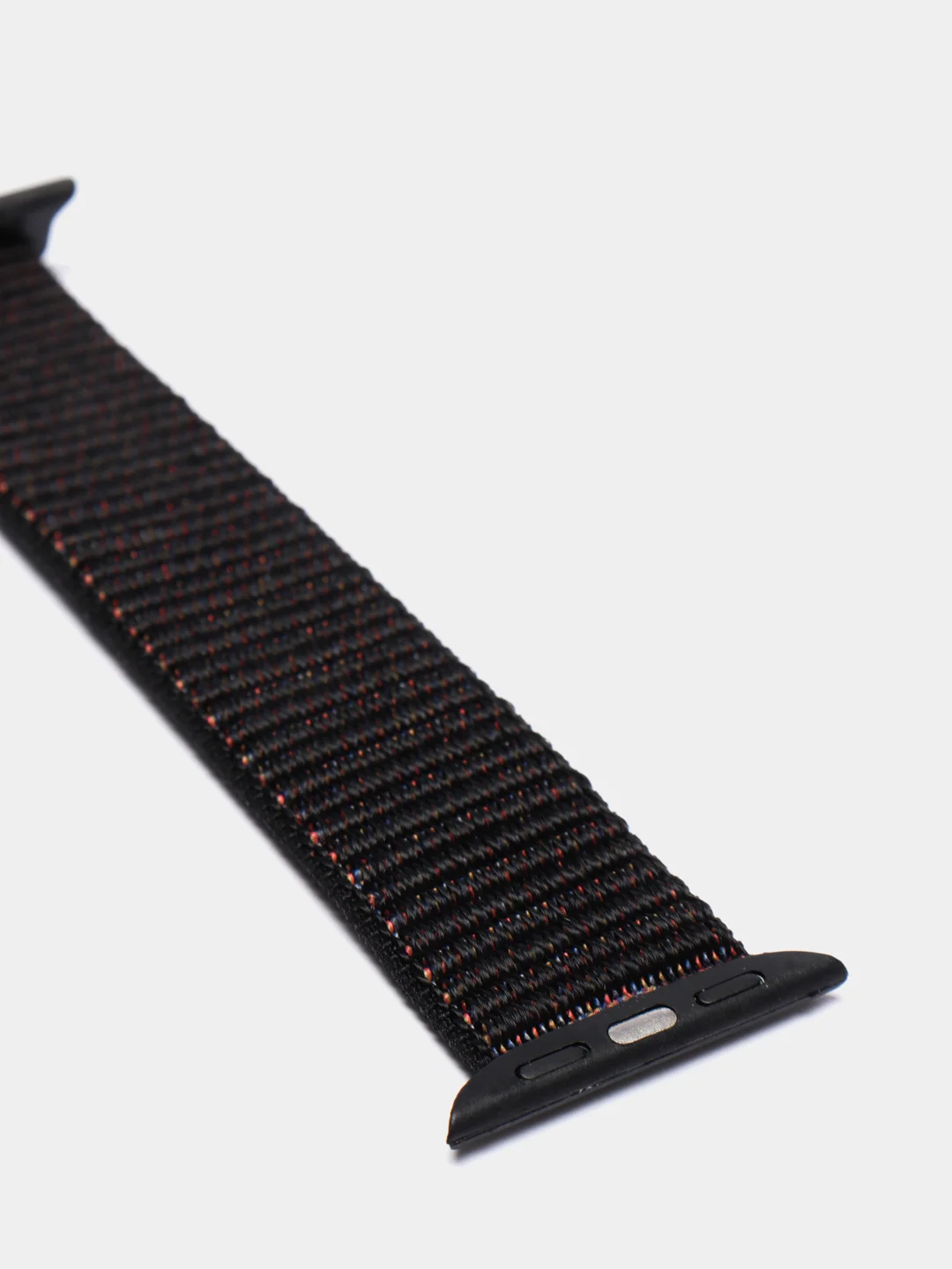 Угольный нейлоновый ремешок на липучке для Apple Watch