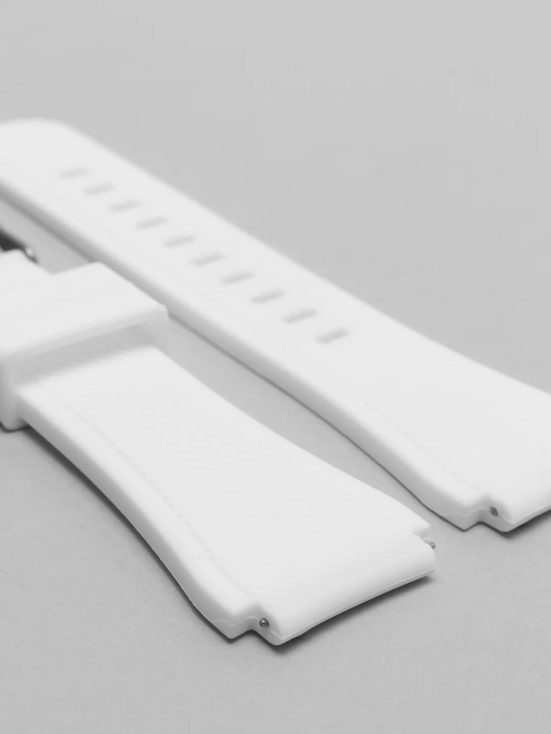 Белый силиконовый ремешок для Samsung 20 мм / 22 mm
