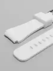 Белый силиконовый ремешок для Samsung 20 мм / 22 mm