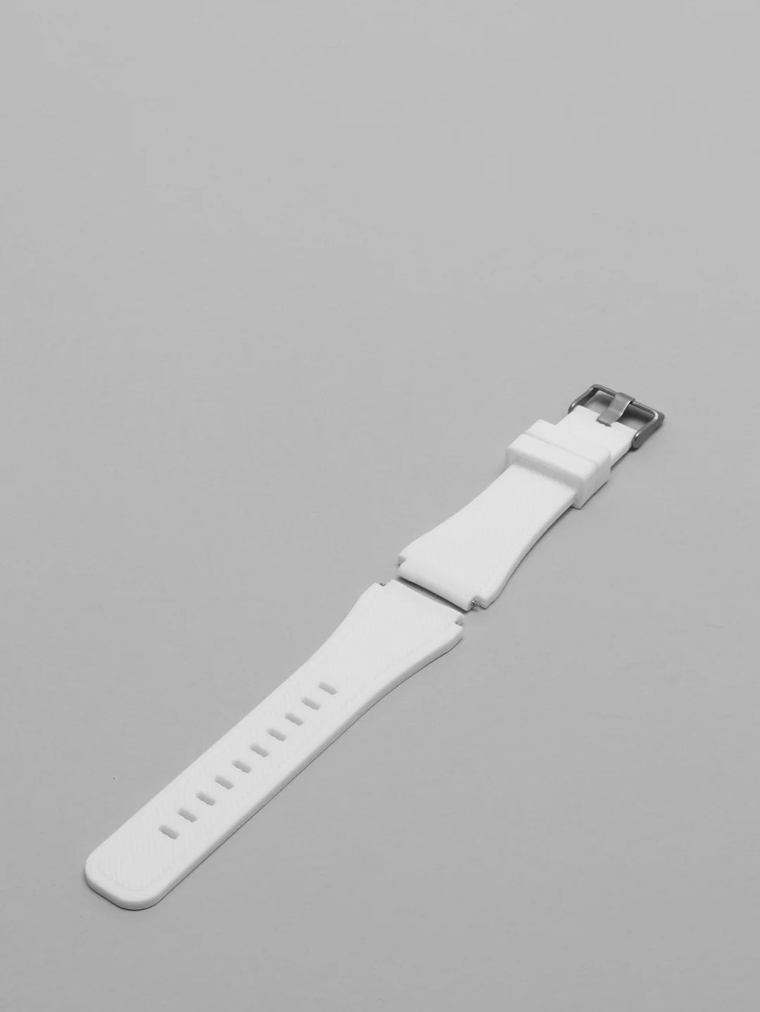 Белый силиконовый ремешок для Samsung 20 мм / 22 mm