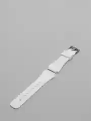 Белый силиконовый ремешок для Samsung 20 мм / 22 mm