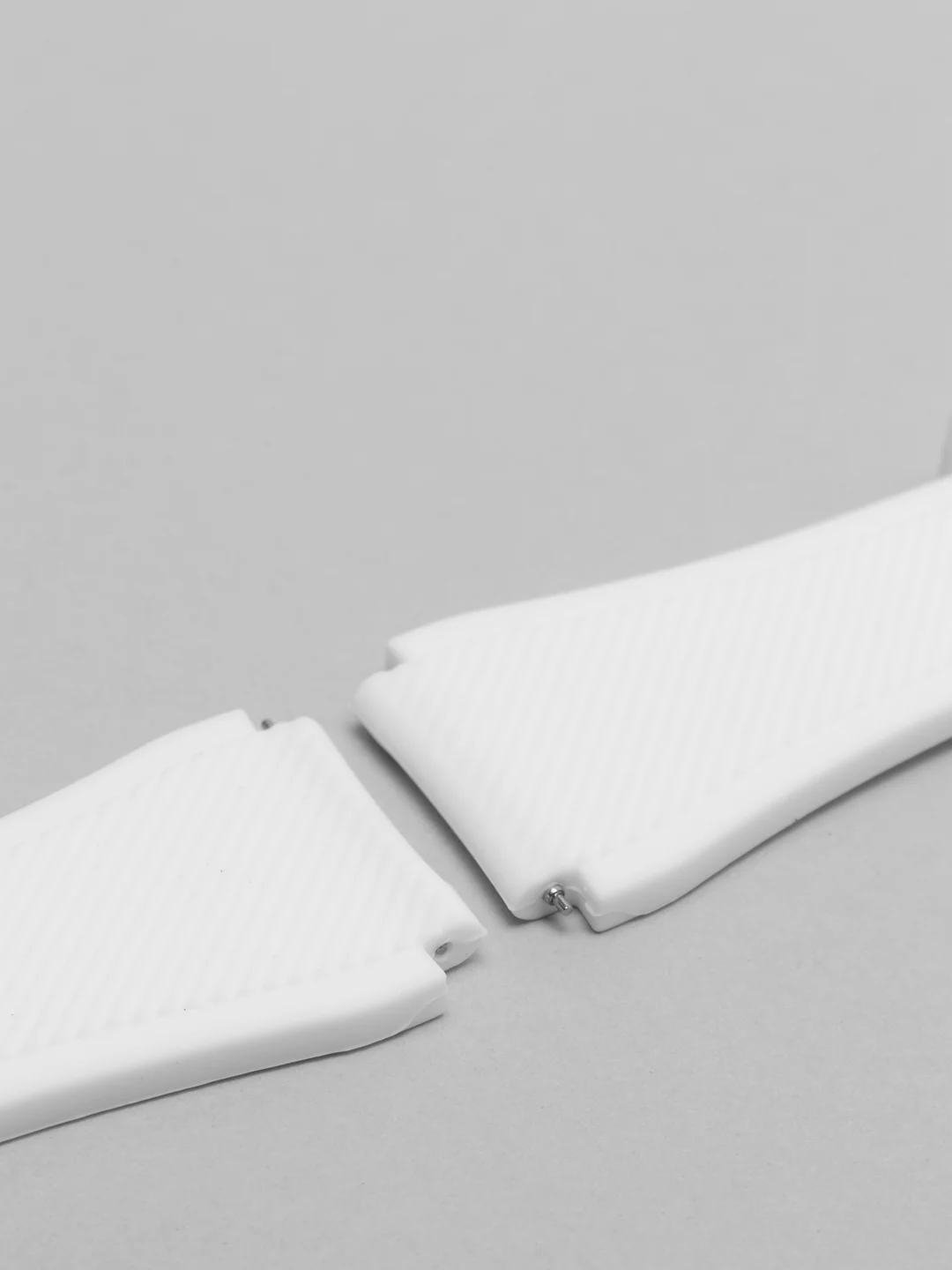 Белый силиконовый ремешок для Samsung 20 мм / 22 mm