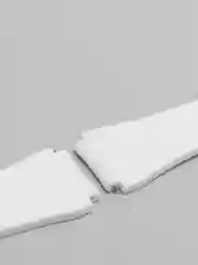 Белый силиконовый ремешок для Samsung 20 мм / 22 mm