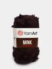 Тёмно-бордовый пряжа  YarnArt Mink, полиамид, 50 г, 75 м, (имитация меха)
