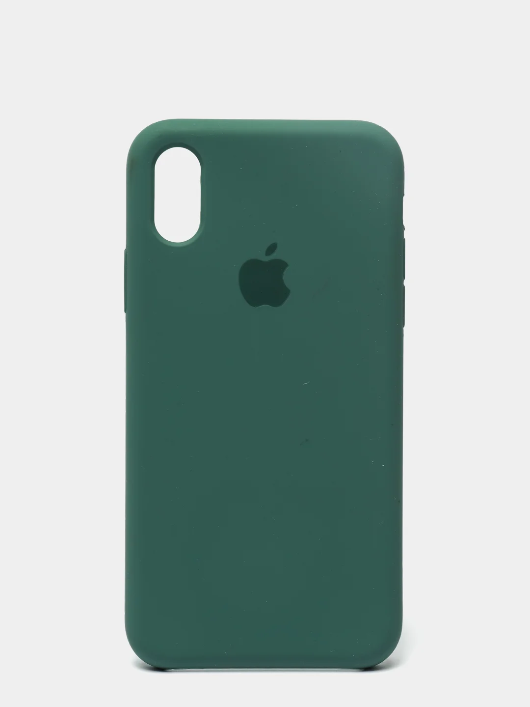 Зеленый чехол с бархатом внутри IPhone X / XS
