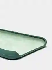Зеленый чехол с бархатом внутри IPhone X / XS