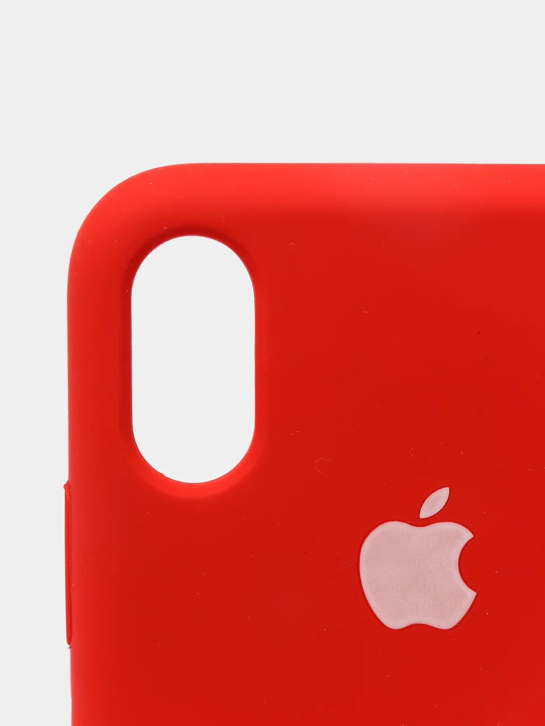 Красный чехол с бархатом внутри IPhone X / XS