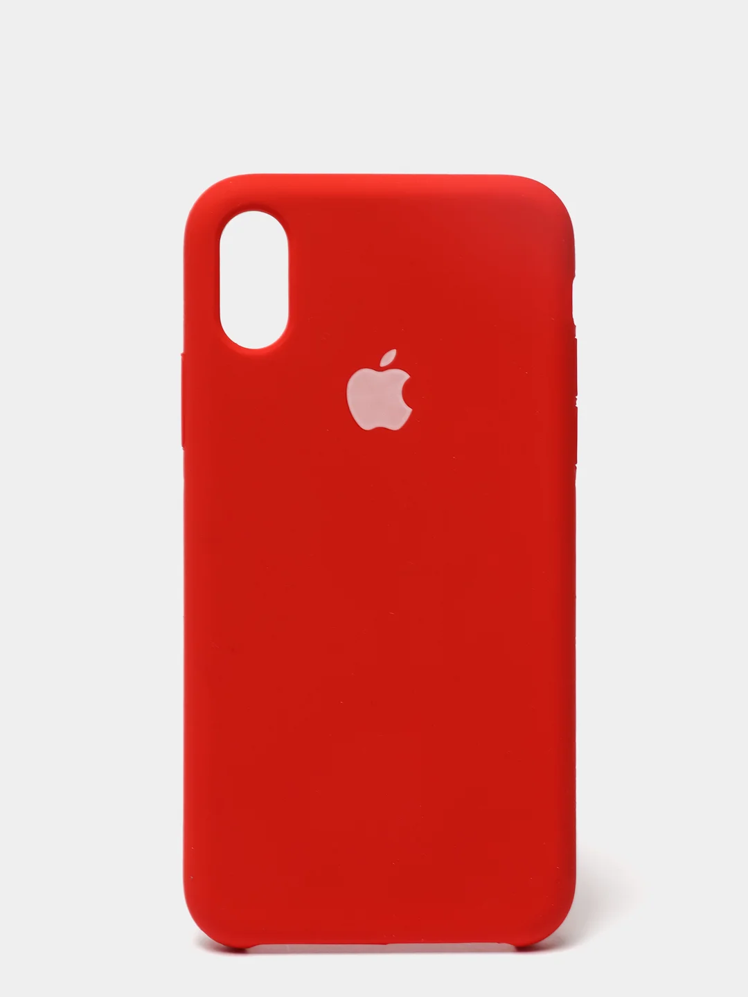Красный чехол с бархатом внутри IPhone X / XS