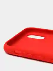Красный чехол с бархатом внутри IPhone X / XS