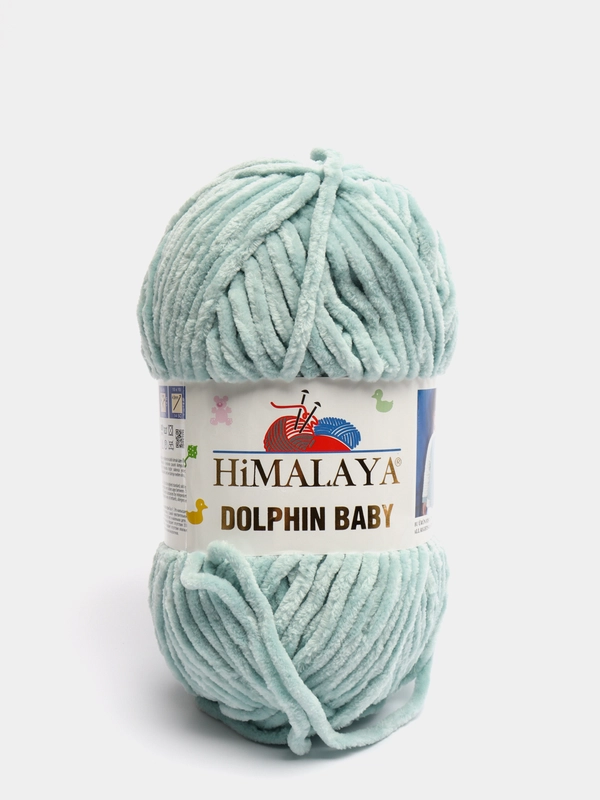 Пряжа плюшевая Himalaya Dolphin Baby (Хималая Долфин Бэби)