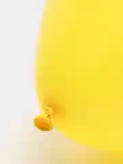 Шар воздушный, жёлтый, 30 см, 10 штук