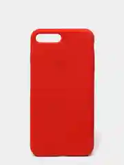 Алый чехол не пачкающийся с бархатом внутри для Iphone 7 Plus, 8 Plus, 7+, 8+