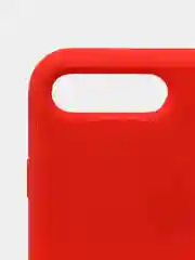 Алый чехол не пачкающийся с бархатом внутри для Iphone 7 Plus, 8 Plus, 7+, 8+