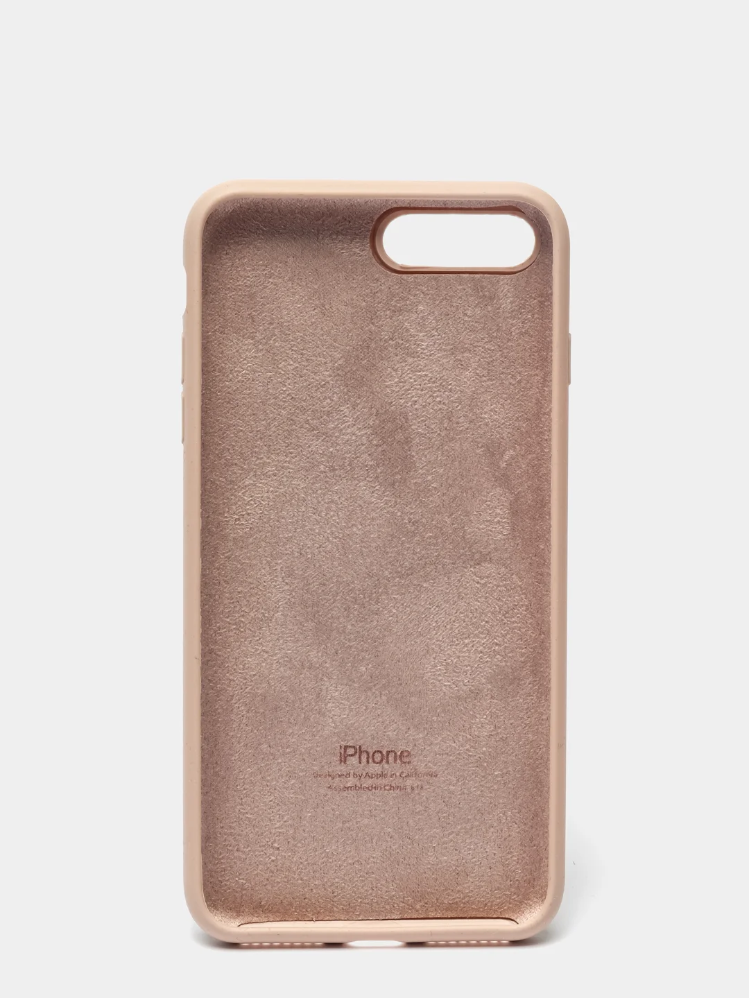 Пудровый чехол не пачкающийся с бархатом внутри для Iphone 7 Plus, 8 Plus, 7+, 8+