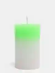Зеленый свеча светодиодная с подсветкой / свечка Led CandLed Magic