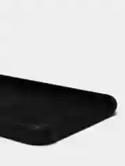 Черный чехол не пачкающийся с бархатом внутри для Iphone 7 Plus, 8 Plus, 7+, 8+