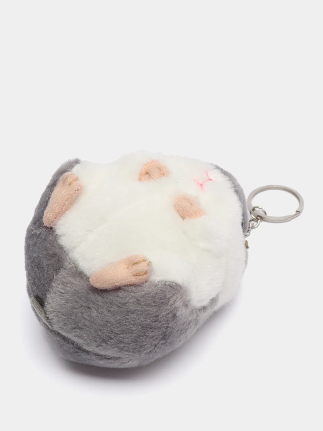 Серый мягкая игрушка, брелок, Хомяк